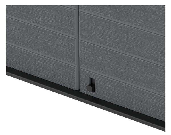 Plastikowa skrzynia ogrodowa StoreAway ARC145 x 125 x 82,5 cm, 1200 l - szara DURAMAX 86633