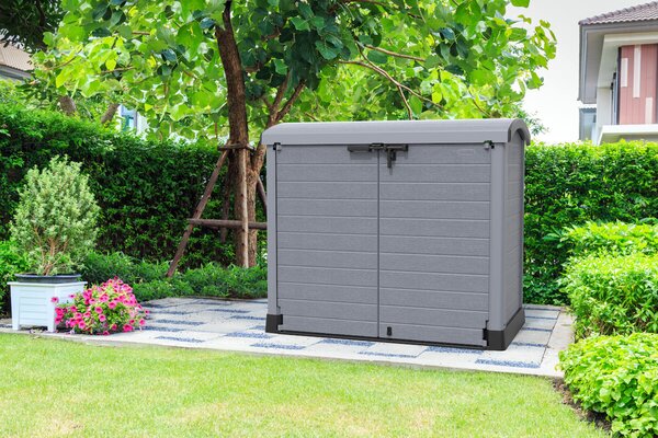 Plastikowa skrzynia ogrodowa StoreAway ARC145 x 125 x 82,5 cm, 1200 l - szara DURAMAX 86633