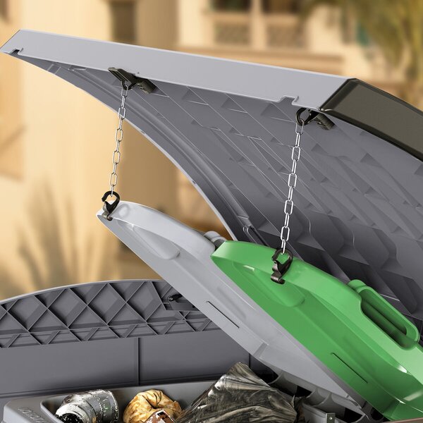 Plastikowa skrzynia ogrodowa StoreAway ARC145 x 125 x 82,5 cm, 1200 l - szara DURAMAX 86633