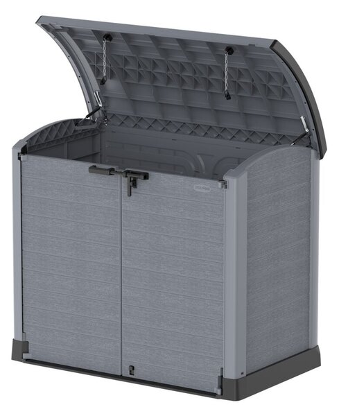 Plastikowa skrzynia ogrodowa StoreAway ARC145 x 125 x 82,5 cm, 1200 l - szara DURAMAX 86633