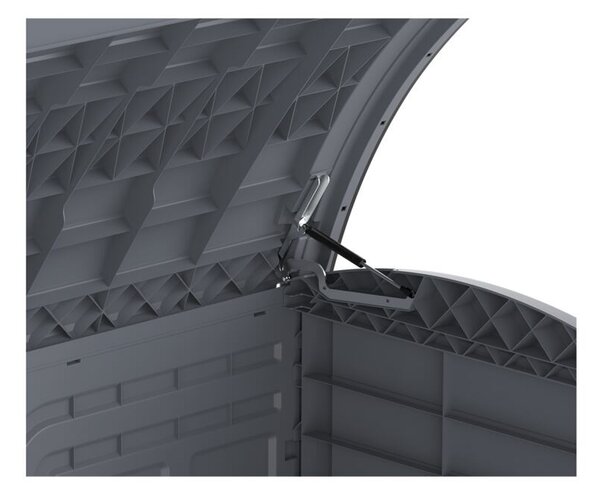 Plastikowa skrzynia ogrodowa StoreAway ARC145 x 125 x 82,5 cm, 1200 l - szara DURAMAX 86633
