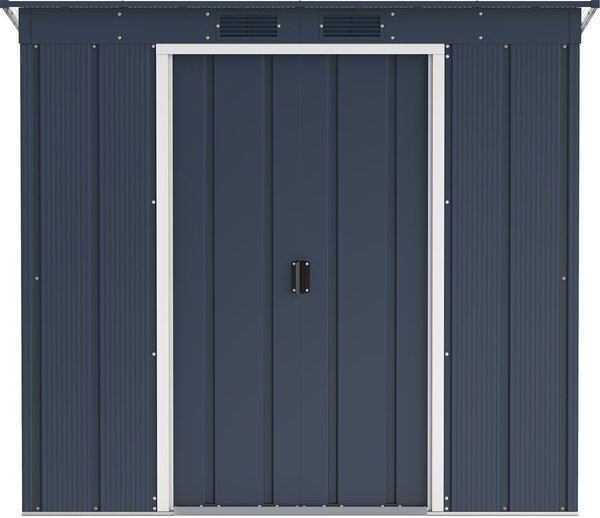 Pent Roof Eco Domek ogrodowy 2,5 m² + profile podłogowe, antracyt DURAMAX 50023