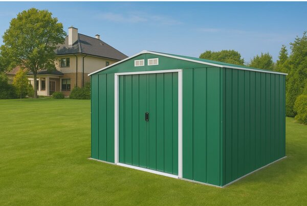 Colossus Eco XXL Domek ogrodowy 11,6 m², zielony DURAMAX 61361