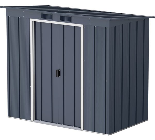 Pent Roof Eco Domek ogrodowy 2,5 m² + profile podłogowe, antracyt DURAMAX 50023