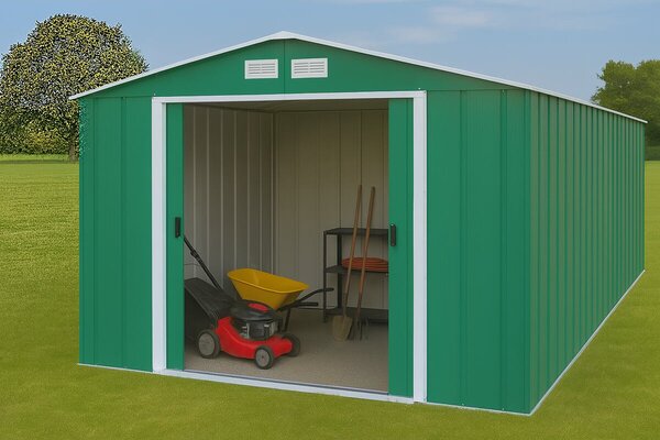 Colossus Eco XXL Domek ogrodowy 11,6 m², zielony DURAMAX 61361
