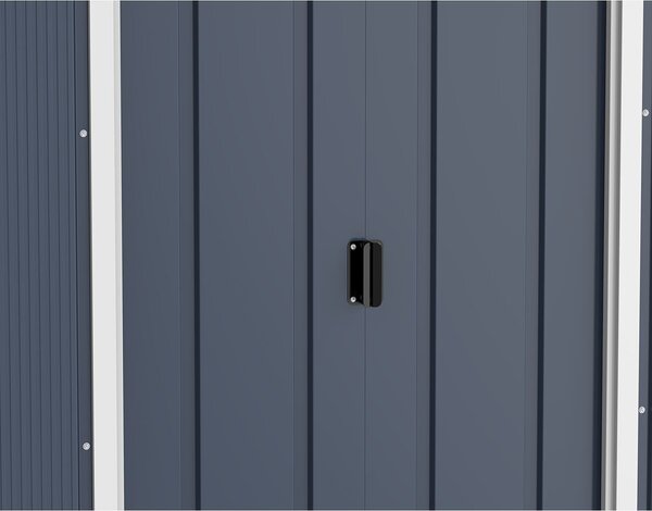 Pent Roof Eco Domek ogrodowy 2,5 m² + profile podłogowe, antracyt DURAMAX 50023