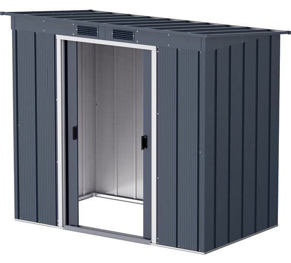 Pent Roof Eco Domek ogrodowy 2,5 m² + profile podłogowe, antracyt DURAMAX 50023
