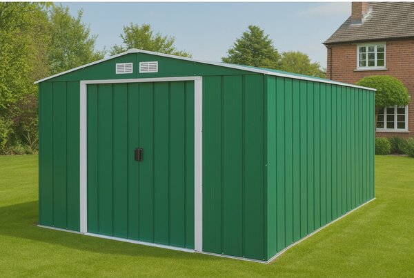 Colossus Eco XXL Domek ogrodowy 11,6 m², zielony DURAMAX 61361