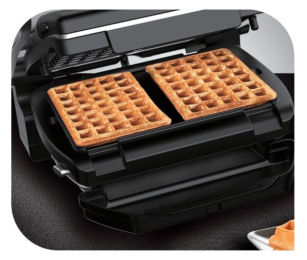 OptiGrill+ INOX WAFFLES Wielofunkcyjny grill elektryczny TEFAL GC716D12
