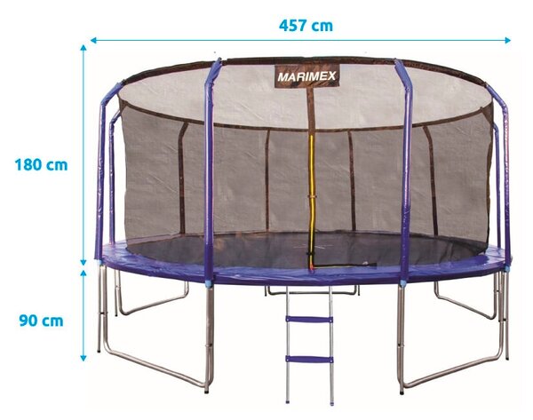 Standard Trampolina ø 457 cm MARIMEX 19000084