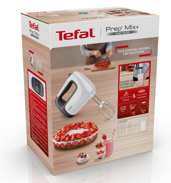 Prep'Mix Mikser ręczny - biały TEFAL HT461138