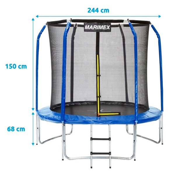 Standard Trampolina ø 244 cm MARIMEX 19000080