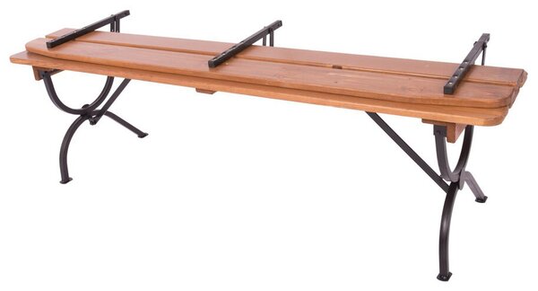 ROJAPLAST Zestaw mebli ogrodowych Bravo 160 cm, brązowy | 245