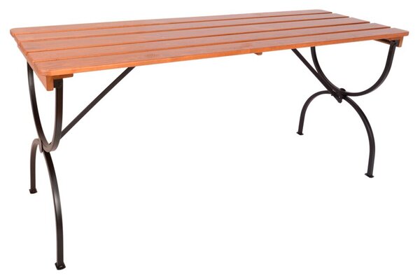 ROJAPLAST Zestaw mebli ogrodowych Bravo 160 cm, brązowy | 245