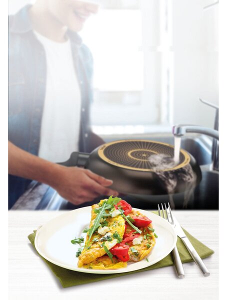 Simple Cook Patelnia grillowa 26 x 26 cm TEFAL B5564053