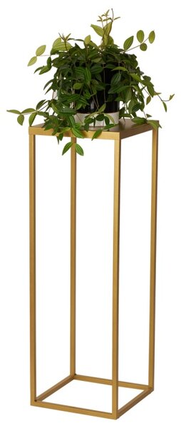 Metalowy kwietnik stojący. LOFT stojak na roślin 70 cm