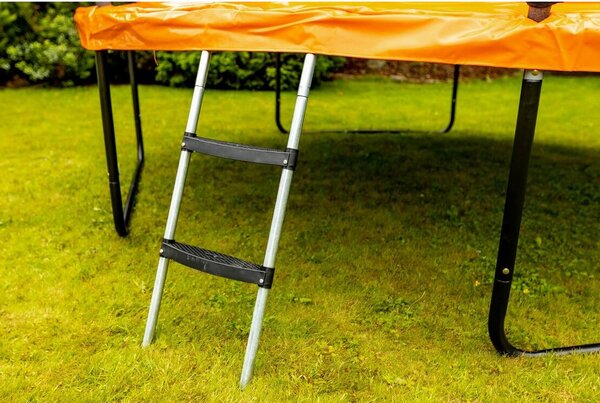 Premium Trampolina ø 244 cm + wewnętrzna siatka ochronna + stopnie MARIMEX 19000103