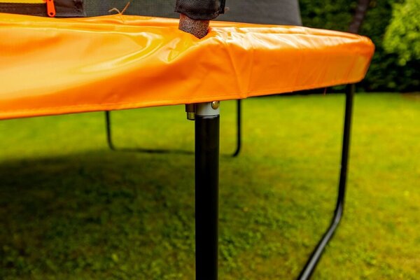 Premium Trampolina ø 244 cm + wewnętrzna siatka ochronna + stopnie MARIMEX 19000103