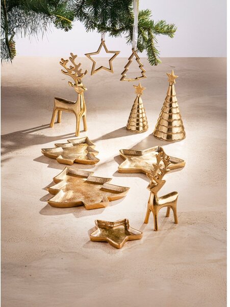 Metalowa taca dekoracyjna 24x23 cm Noelle Christmas Tree – Ladelle