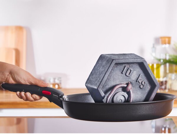 Ingenio Easy Cook & Clean Zestaw garnków i patelni, 10 szt., czerwony TEFAL L1529402