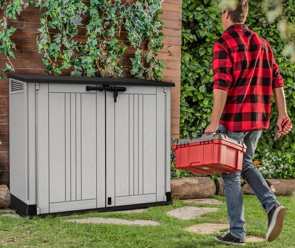 Store It Out Midi Prime Szafka do przechowywania, szaro-antracytowa KETER 249442