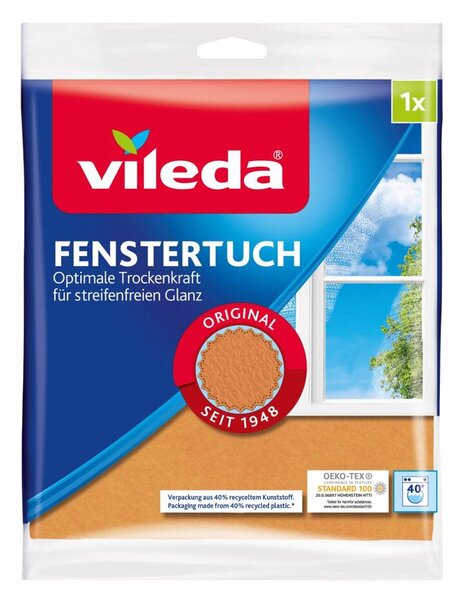 Ściereczka do okien 1 sztuka VILEDA 162401