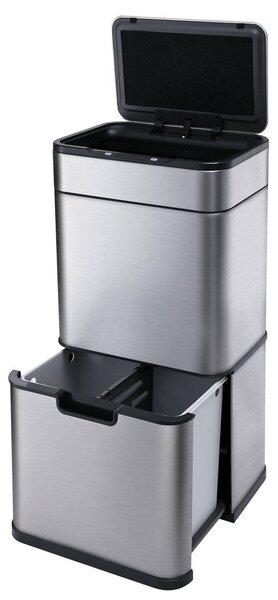 Elegant Bezkontaktowy pojemnik na odpady posortowane 60 l HELPMATION AK8892