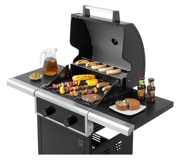 Grill gazowy Keansburg 2 z dwoma palnikami, 6,4 kW, Tepro 3312