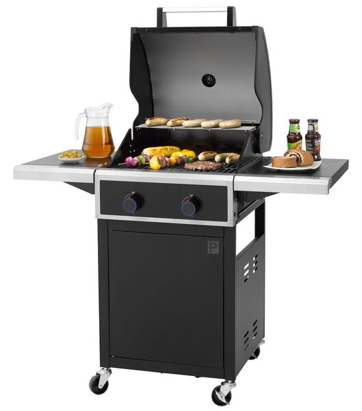Grill gazowy Keansburg 2 z dwoma palnikami, 6,4 kW, Tepro 3312