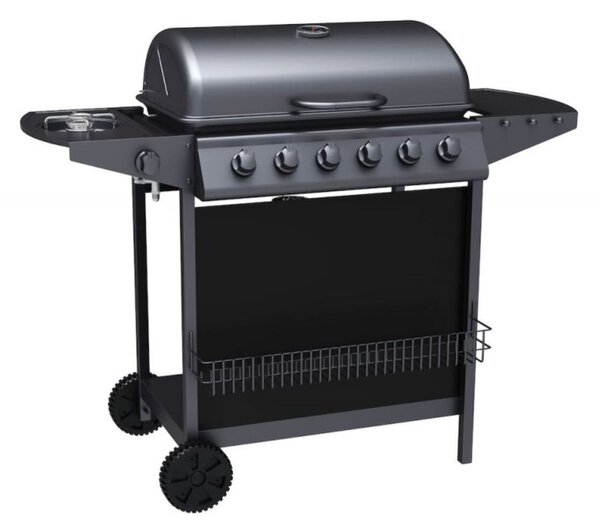 Grill gazowy Hampton 6 z sześcioma palnikami, 14,3 kW, Tepro 3309