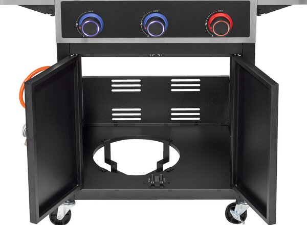 Keansburg 3 grill gazowy z trzema palnikami, 10,6 kW, Tepro 3302