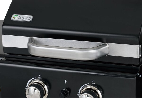 Grill gazowy Mayfield 2 z dwoma palnikami 6 kW, Tepro 3160