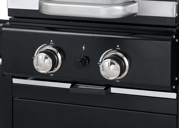 Grill gazowy Mayfield 2 z dwoma palnikami 6 kW, Tepro 3160