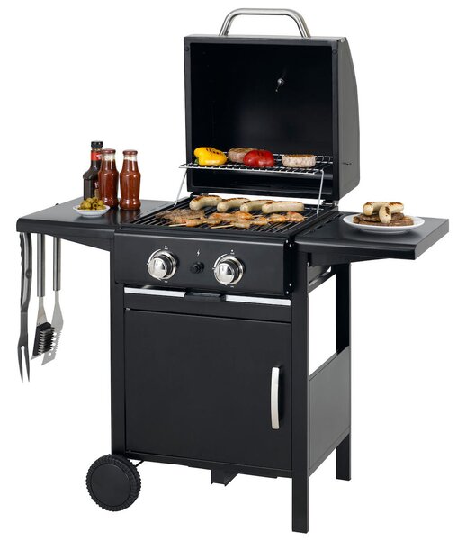 Grill gazowy Mayfield 2 z dwoma palnikami 6 kW, Tepro 3160