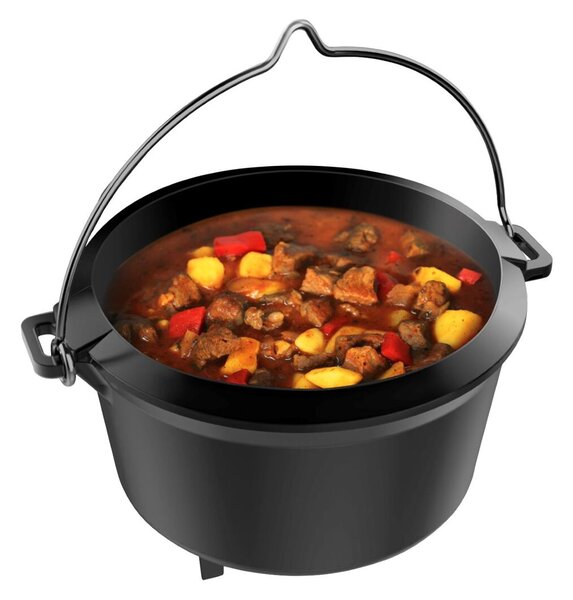 Dutch Oven S Żeliwny garnek z pokrywką, 4 l TEPRO 8231