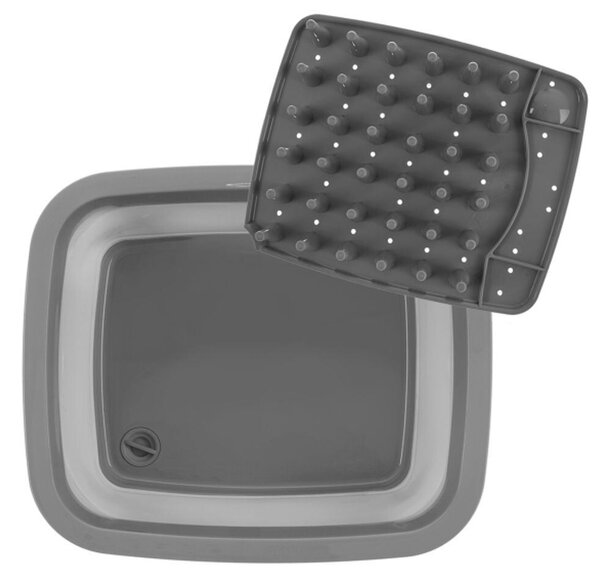 Orion 720809 Zlewozmywak składany z ociekaczem, camp 10 L