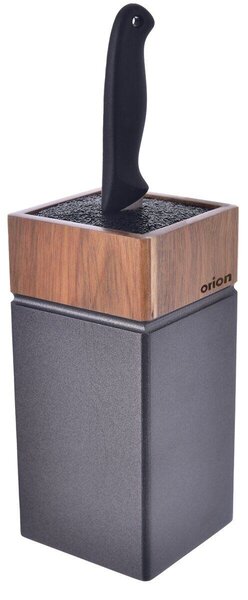 Stojak na noże acacia wooden Orion 540596