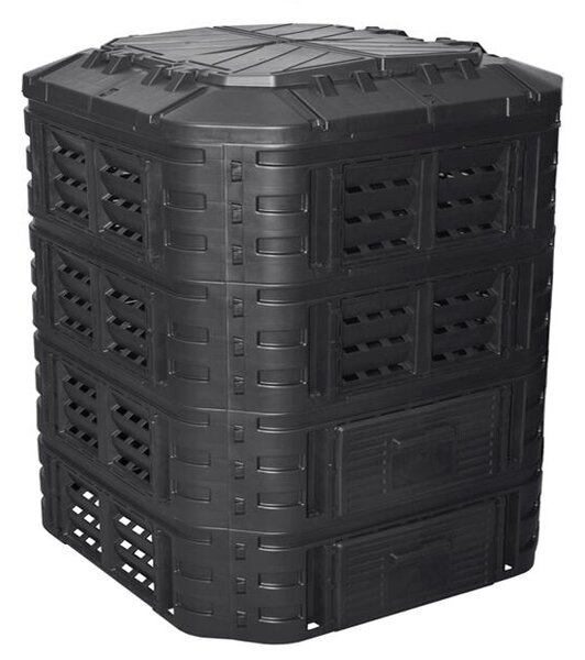 Modular Kompostownik 1120 l, czarny ROJAPLAST 101120