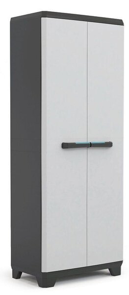 Linear Tall Szafka do przechowywania, czarna/jasnoszara KETER 9724