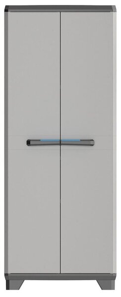 Linear Tall Szafka do przechowywania, czarna/jasnoszara KETER 9724
