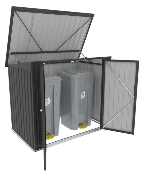 Store Midi Skrzynia na kosze na śmieci 2 x 240 l TEPRO 7711