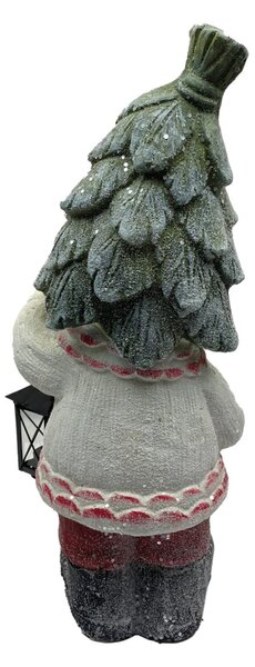 Chłopiec z latarnią MG czapka z liści 46 x 20 cm Prodex MN2105012A1