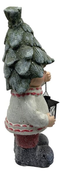 Chłopiec z latarnią MG czapka z liści 46 x 20 cm Prodex MN2105012A1