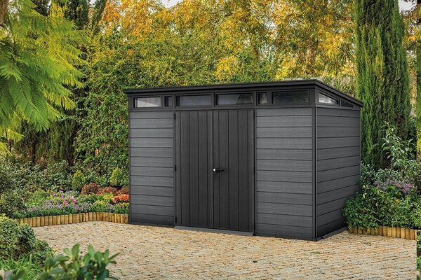 Cortina Domek ogrodowy 11x7, 340 x 226 x 218 cm, antracyt KETER 259113