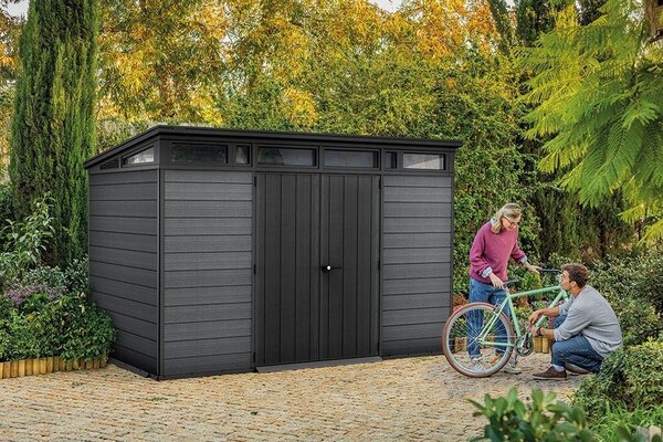 Cortina Domek ogrodowy 11x7, 340 x 226 x 218 cm, antracyt KETER 259113
