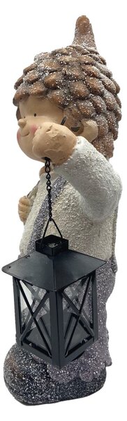 Chłopiec z latarnią jesienny wzór 42 cm Prodex A00550