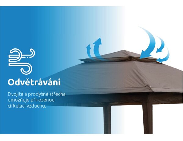 Vista Altana ogrodowa, brązowa MARIMEX 10970572