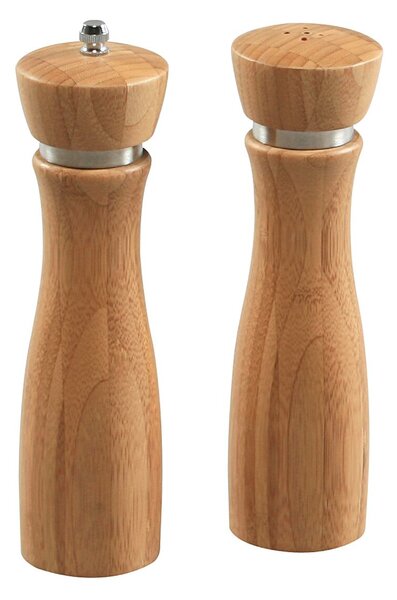 Młynek do pieprzu i solniczka - bambusowy, 21,5 cm KESPER 13610