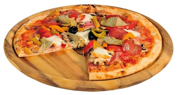 Deska do pizzy, ø 32 cm, drewno akacjowe KESPER 28462
