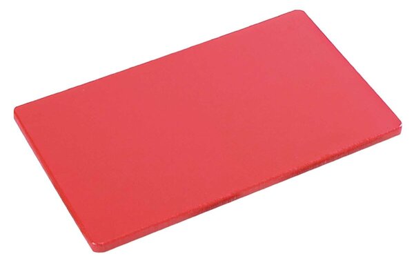 Deska do krojenia, 53 x 32,5 x 1,5 cm, plastikowa, czerwona KESPER 30153